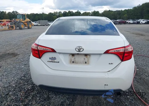 2017 Toyota Corolla Le from USA, damaged, VIN 2T1BURHE3HC810645